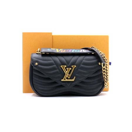Louis Vuitton(루이비통) M51498 블랙 뉴웨이브MM 금장체인 숄더백 겸 크로스백aa34677