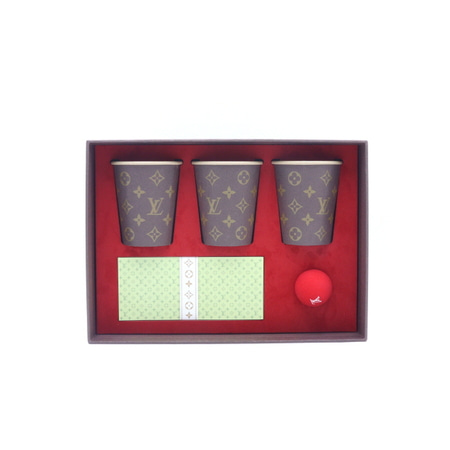 Louis Vuitton(루이비통) 모노그램 NO.7 SHUFFLE PAPER CUPS GAME 세트aa28428