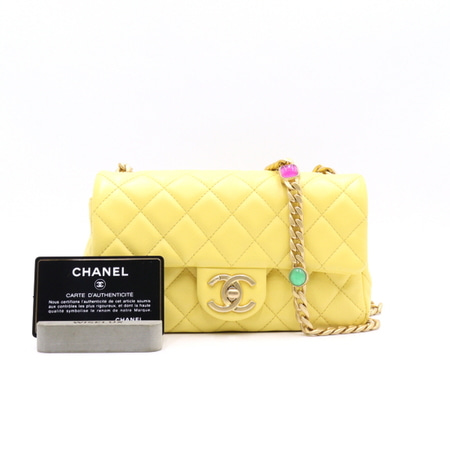 Chanel(샤넬) AS2380 램스킨 뉴미니 클래식 플랩 쥬얼금장체인 숄더백 겸 크로스백aa23142