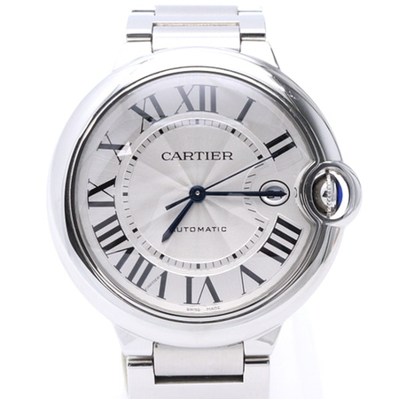 Cartier(까르띠에) WSBB0049 발롱블루 42mm 오토매틱 스틸 남성 시계aa35747