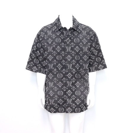 Louis Vuitton(루이비통) 1ABYOO 모노그램 쇼트 슬리브드 샴브레이 남성 셔츠aa36005